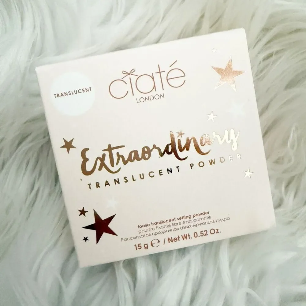 CIATE | Extraordinary‎ Translucent Vegan Clear Setting Powder | 0.52 Oz (15g)